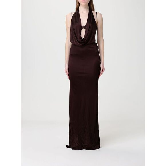 Elisabetta Franchi Dress Woman Brown